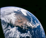 North America from Apollo 17, April 16, 1972