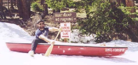 "whitewater" paddling at Jefferson Lake