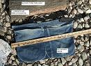 Old rock pouch