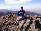 Cindy Howard on Columbia Point