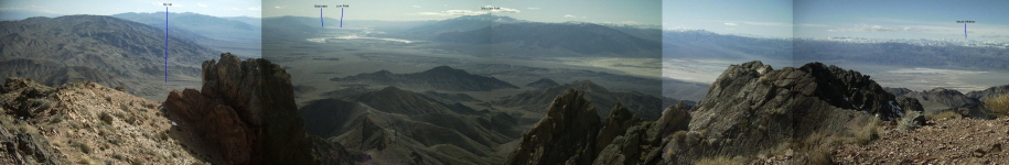 Panorama from Corkscrew Peak