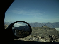 From car at Aguereberry Point