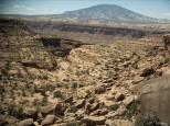West to upper canyon and saddle
