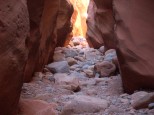 Slot canyon in Smith Fork