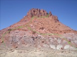 Route up/down Castle Butte