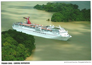 Carnival Inspiration in Panama Canal